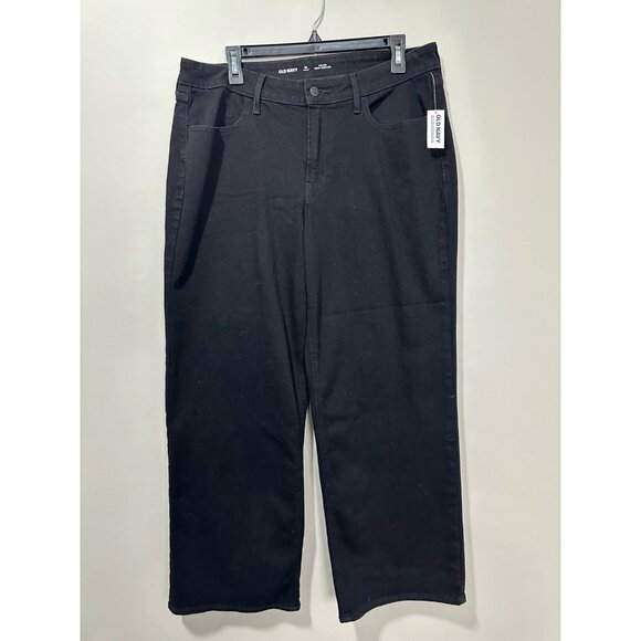 NWT Old Navy Wow Wide Leg High Waisted 14P Short in JACK BLACK - Picture 6 of 10